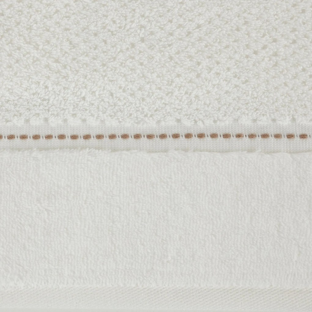 BAVLNENÝ UTERÁK SALADO 70X140 CM KRÉMOVÁ