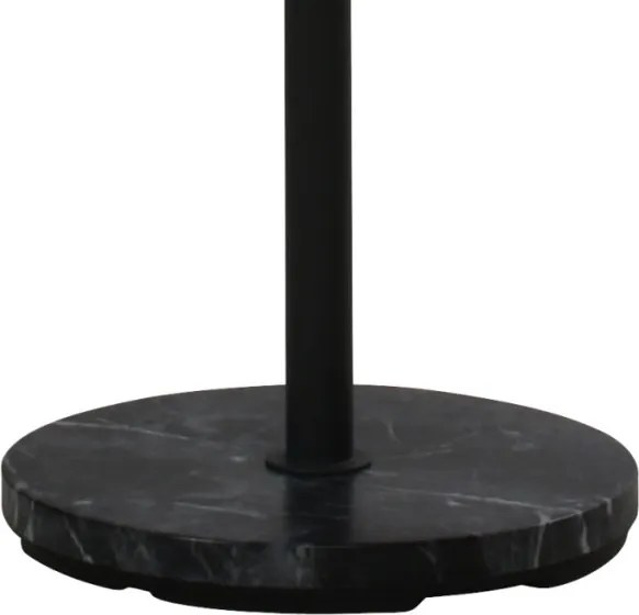 Stojací vešiak Arnold, čierny/borovica