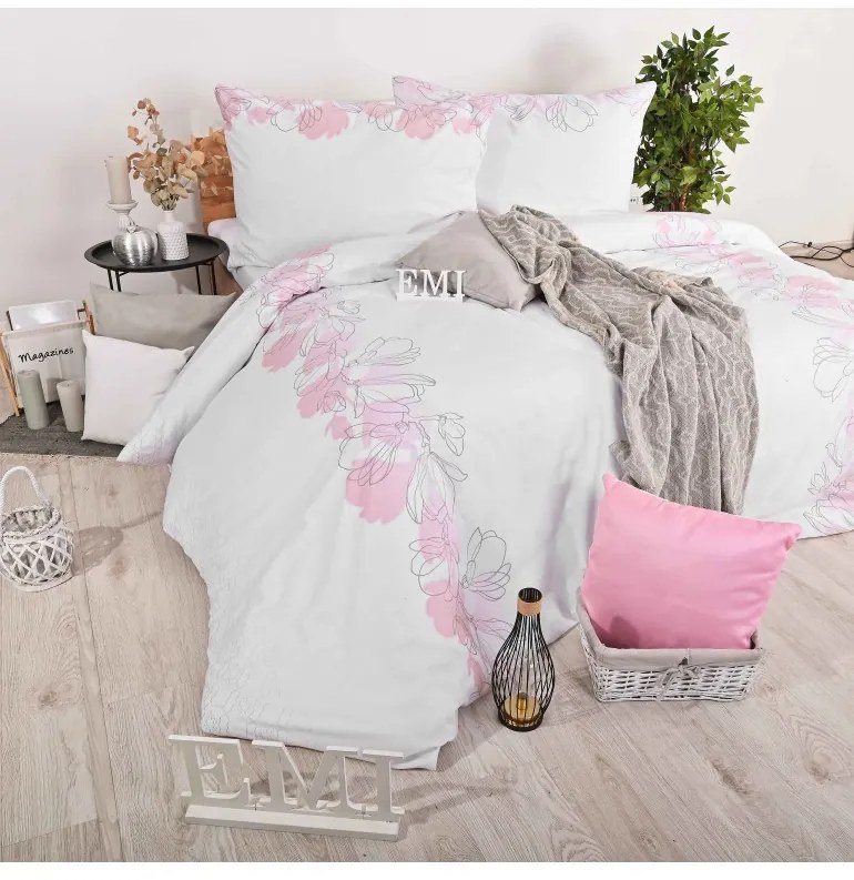 Obliečky bavlnené Paradise  EMI, Predĺžený set jednolôžko obsahuje 1x 140x220 + 1x 70x90