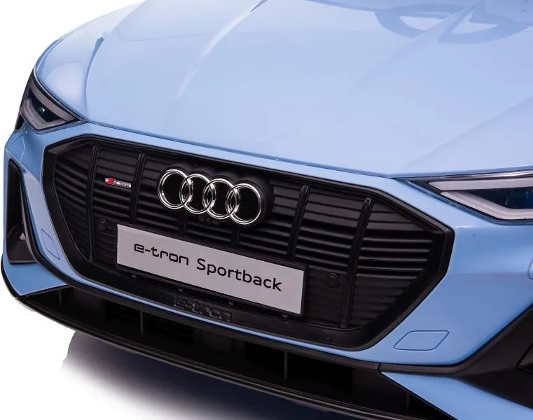 LEAN CARS Audi E-Tron batéria do auta modrá QLS-6688