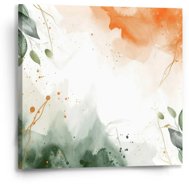 Sablio Obraz Lesná hmla - 50x50 cm