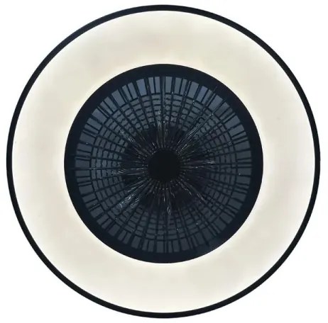 LED Stropné svietidlo s ventilátorom OPAL LED/72W/230V + diaľkové ovládanie