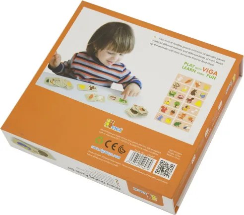 Puzzle Viga 51607 nakŕm zvieratko