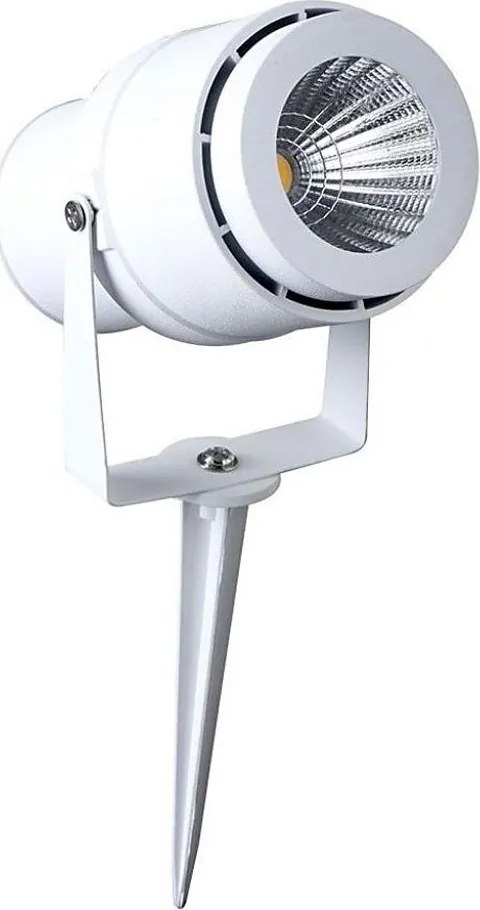 LED Vonkajšia lampa LED/12W/110-240V IP65 3000K biela