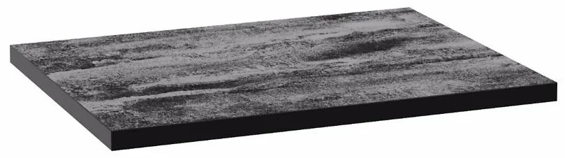 Kúpeľňová doska Uni F60 čierny betón