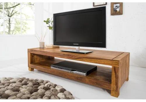TV-skrinka 37203 110cm Masív drevo Sheesham/Palisander-Komfort-nábytok