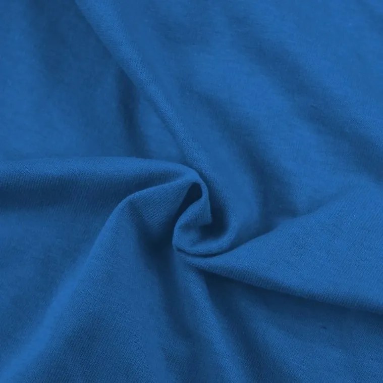 Jersey prestieradlo Tmavo Modré 80x200 cm