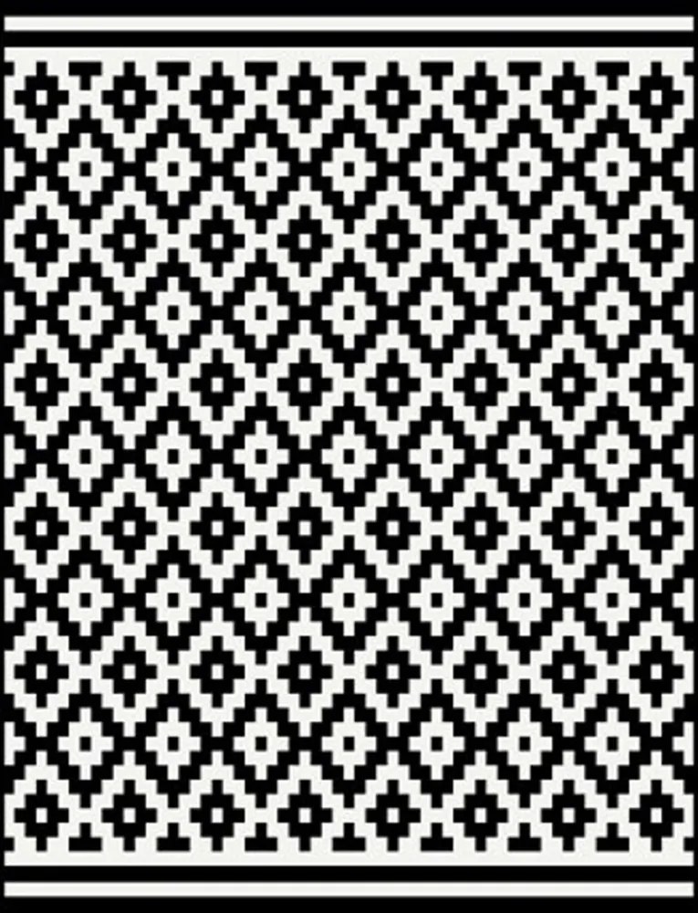 Kusový koberec PP Kenda biely, Velikosti 120x170cm