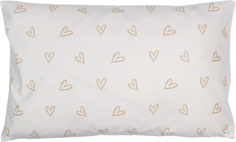 Obliečka na vankúš s motívom zajačika a srdiečok Bunnies in Love - 30*50 cm