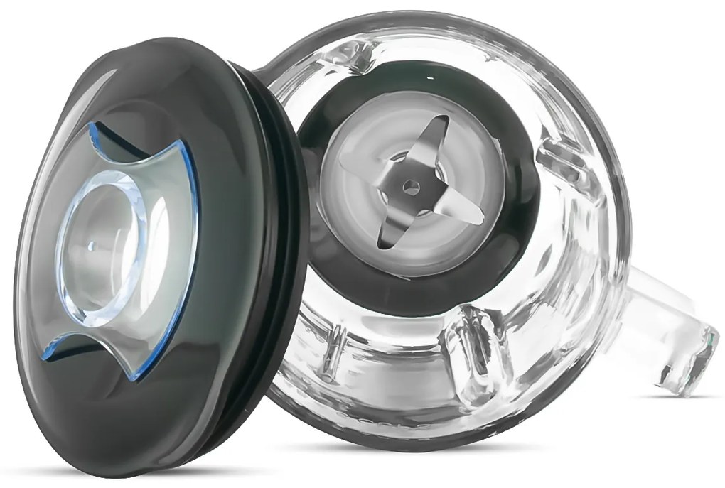 DMS Germany KMFB-1700 kuchynský robot 3v1 1700 W / kovové prevody / červená