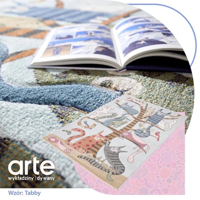 Koberec Jolly Tabby