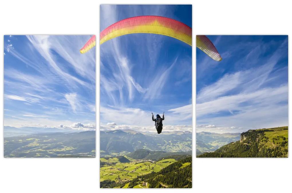 Obraz - Paragliding (90x60 cm)