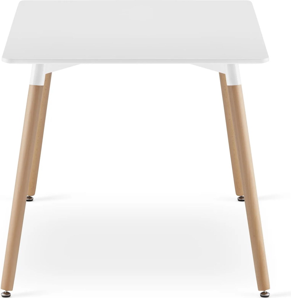 AKCIA Biely jedálenský stôl ADRIA 120x80 cm II. akosť