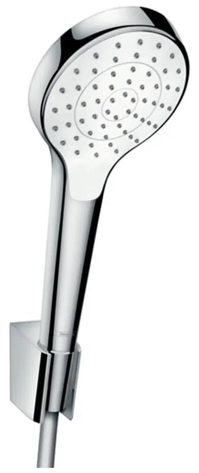 Hansgrohe Croma Select S, sprchový set 110 1jet s hadicou 1250 mm, biela/chrómová, HAN-26420400