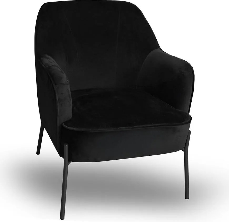 Kreslo Bob WX-2924 Black Velvet 19