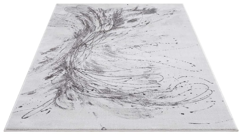 Dekorstudio Moderný koberec CHIC 199 - sivý Rozmer koberca: 80x300cm