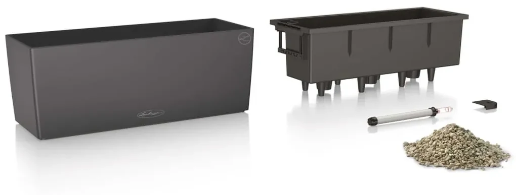 LECHUZA Kvetináč Balconera Color 50 ALL-IN-ONE bridlicový 15673