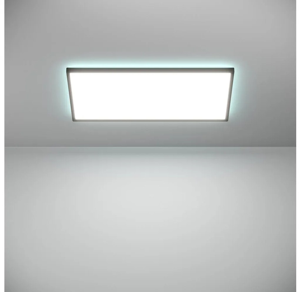 Eglo 901469-LED RGBW St. kúpeľ. svietidlo ROVITO-Z 17,2W/230V 30x57cm IP44 čierna