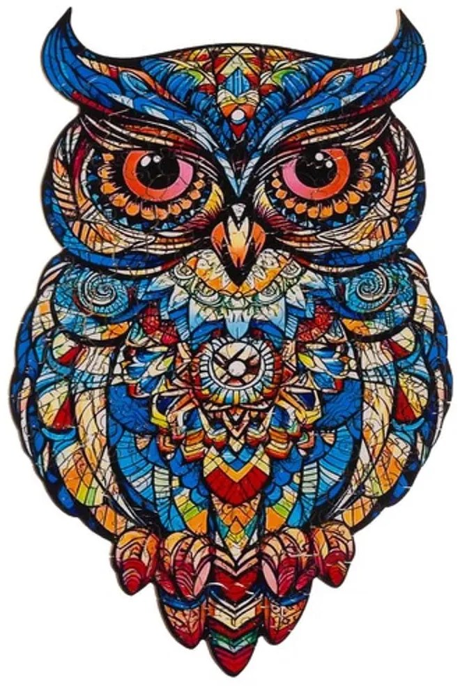 Drevené puzzle Kruzzel 24551