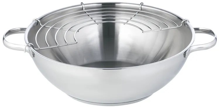 Livarno home Wok z ušľachtilej ocele, Ø 32 cm (wok bez Ilag®  Ultimate HL)  (100376286)