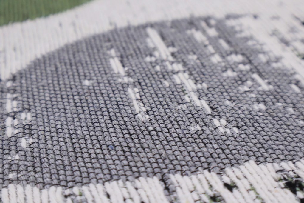 TRHÁK: Kusový koberec Natur Morava, 80x150, čiernobiela, chodba / predsieň, Praktik home