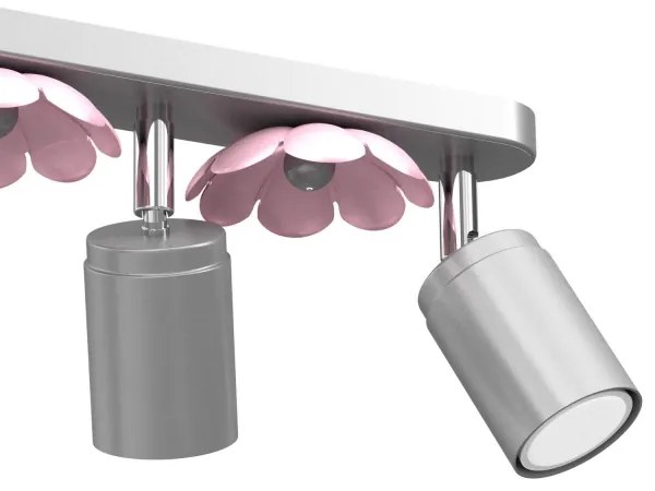 Bodové svietidlo FLOWER 3xGU10/8W/230V matný chróm