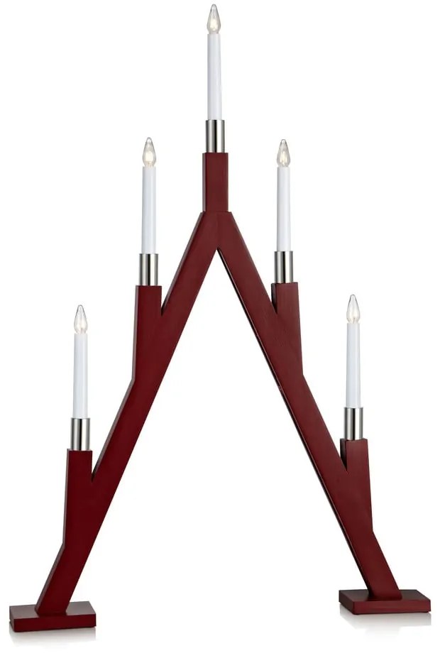 Červená vianočná svetelná dekorácia Bjurfors – Markslöjd