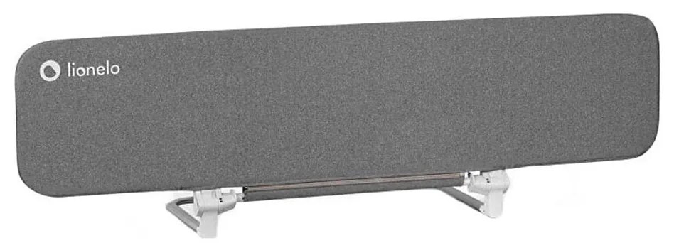 Lionelo - Bezpečnostná zábrana k posteli LORA XL tmavošedá