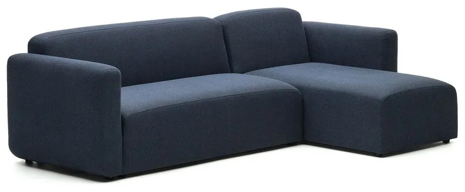 Tmavomodrá rohová pohovka (variabilná) Neom – Kave Home