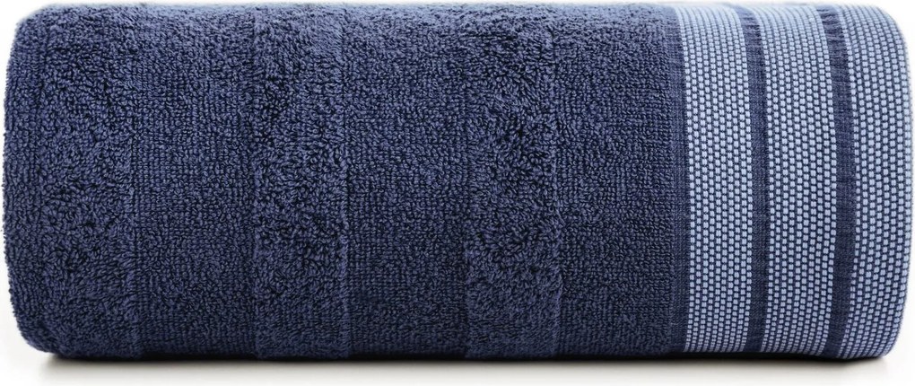 BAVLNENÝ UTERÁK PATI SADA 6KS 30X50 CM TMAVOMODRÁ