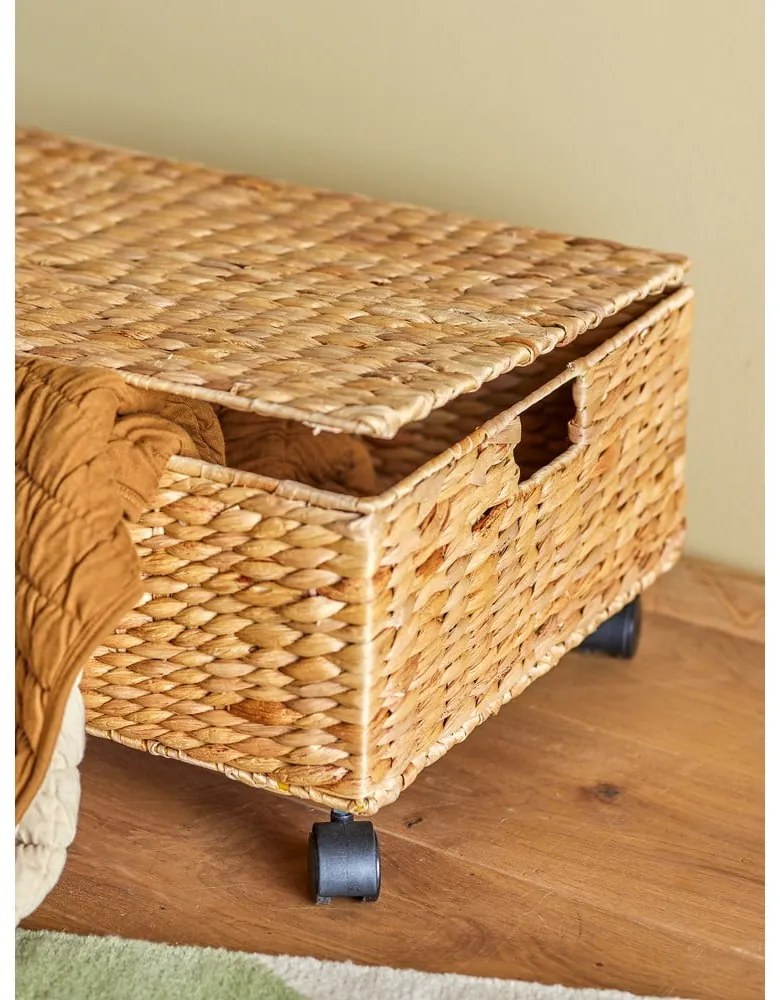 Detský úložný box z vodného hyacintu v prírodnej farbe 63x40x26 cm Nelas – Bloomingville Mini