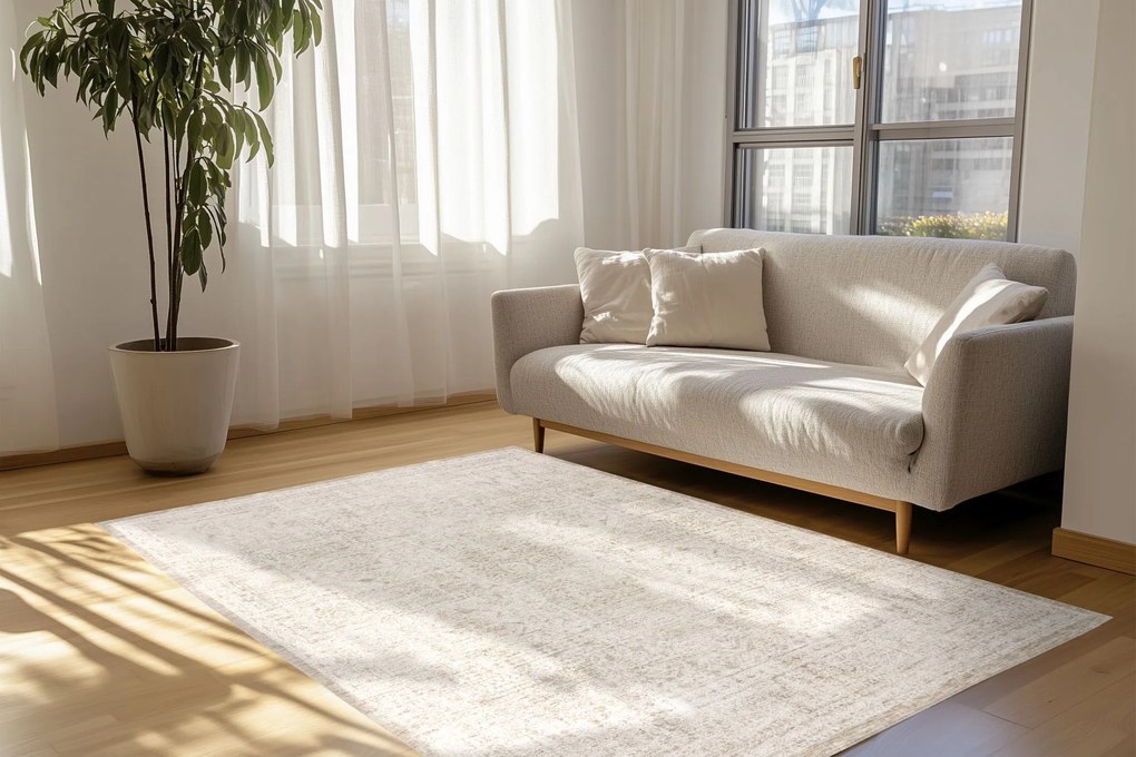 Kusový koberec Bella 234 Cream, 80x150, béžová, chodba / predsieň, Obsession