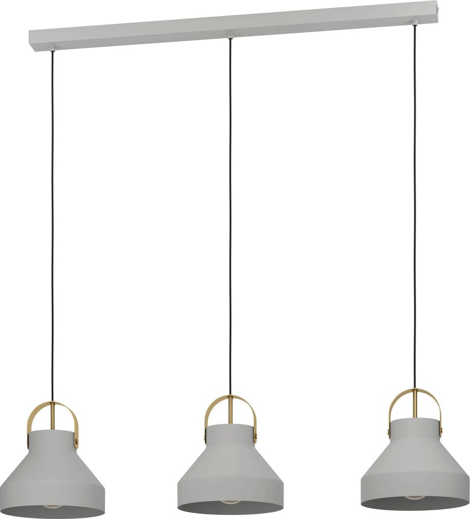 XXXLutz ZÁVESNÉ SVIETIDLO, 107/24/150 cm Eglo - Online Only bytové doplnky - 003348333202