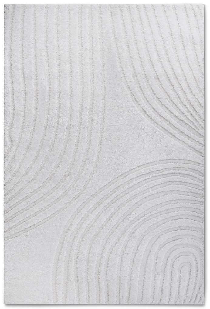 Kusový koberec Gallery 106086 Cream z kolekcie Elle, 120x170, biela, obývacia izba, ELLE Decoration