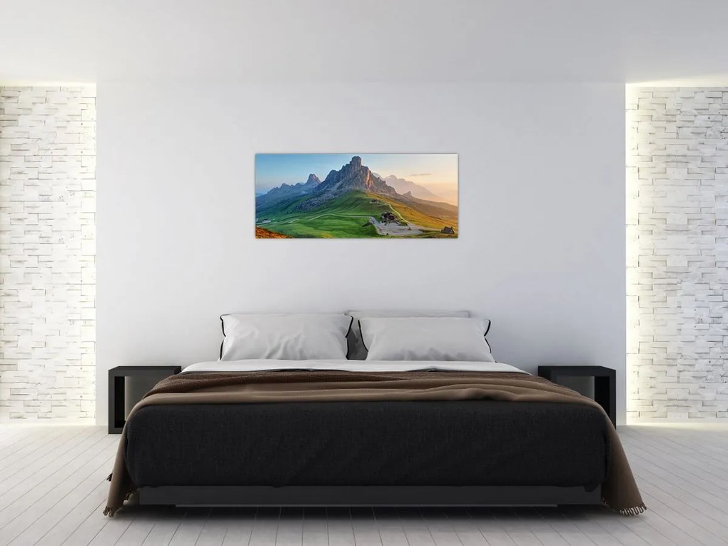 Obraz - Dolomity (120x50 cm)