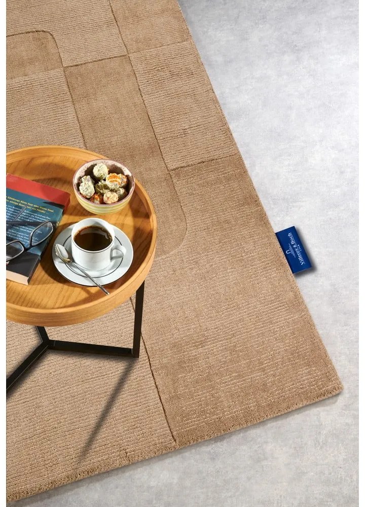 Béžový ručne tkaný vlnený koberec 160x230 cm Charlotte – Villeroy&amp;Boch