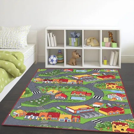 Koberce Breno Kusový koberec LITTLE VILLAGE 90, viacfarebná,100 x 165 cm