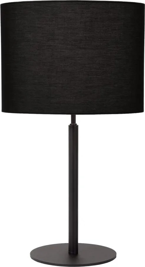 Lucide 45509/81/30 - Stolná lampa MAYA 1xE27/40W/230V čierna