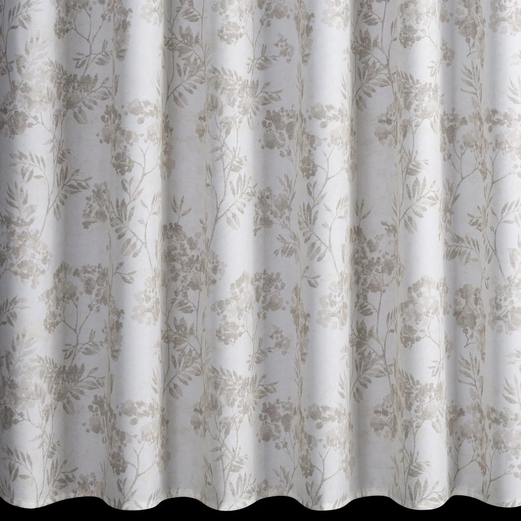 ZÁHRADNÝ VODEODOLNÝ ZÁVES NA PÚTKACH GARDEN 155X240 CM VZOROVANÁ