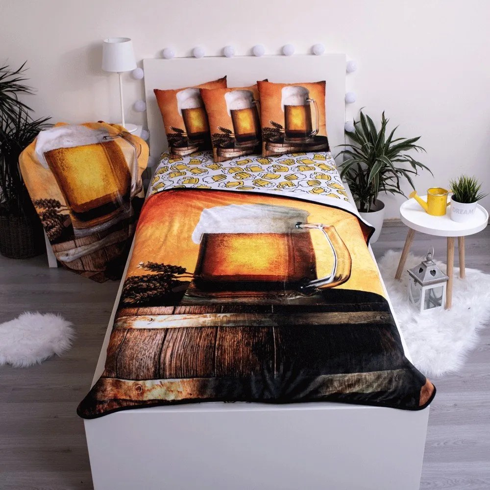 Dekoračný vankúš 40x40 cm Beer – Jerry Fabrics