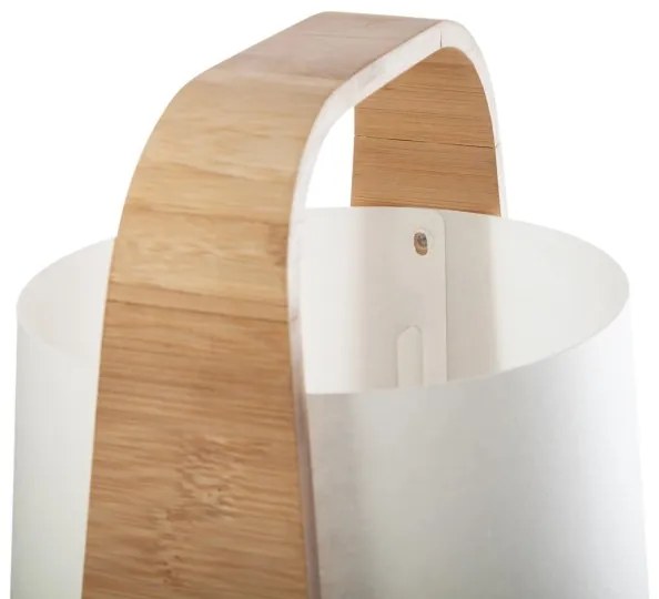 Atmosphera - Stolná lampa REX 1xE14/40W/230V bambus