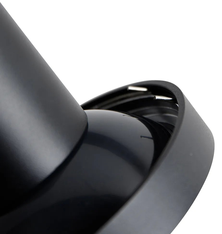 Moderné 3-fázové koľajnicové bodové svetlo čierne AR111 - Jeany