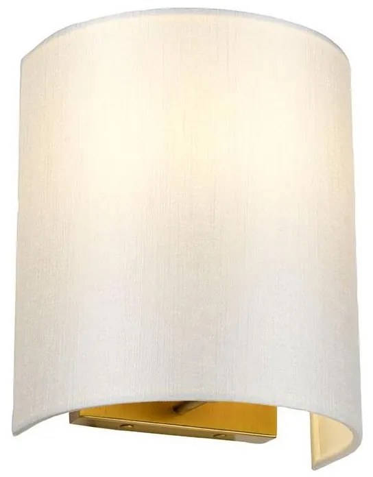 Elstead DL-COOPER-S-IV-AB - Nástenné svietidlo COOPER 1xE27/60W/230V zlaté