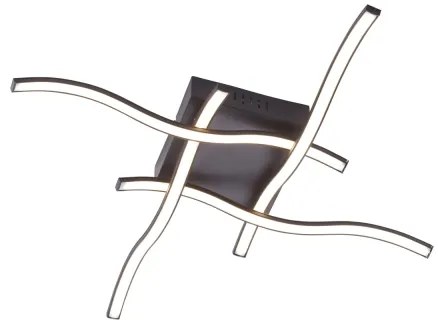 Leuchten Direkt 15131-18 - LED Stropné svietidlo WAVE 4xLED/4,8W/230V