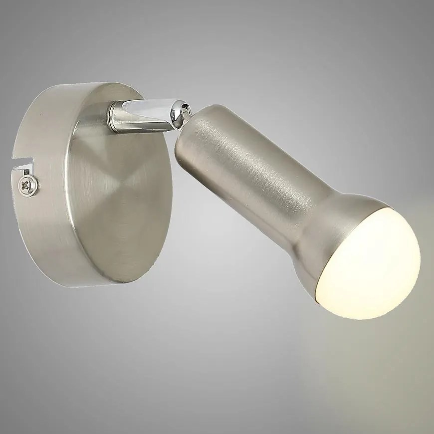 Nástenné bodové svietidlo ARC 91-63281 satén/nikel K1