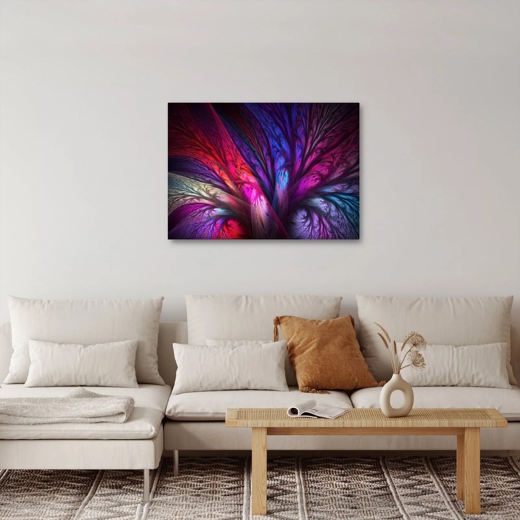 Abstraktný obraz stromu (70x50 cm)