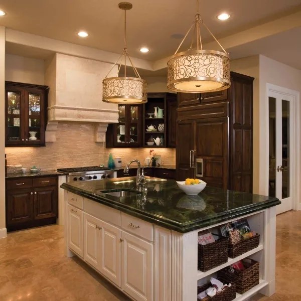 Feiss FE-ARABESQUE4 - Luster na tyči ARABESQUE 4xE27/60W/230V zlatý