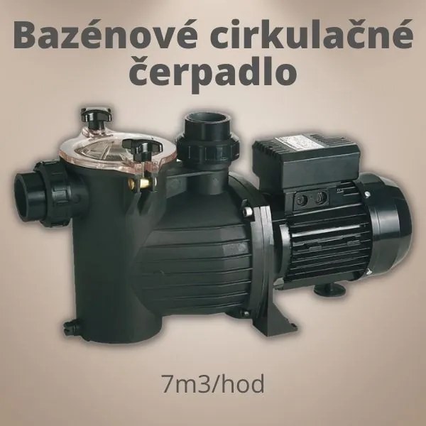 Bazénové filtračné a cirkulačné čerpadlo 7m3/hod