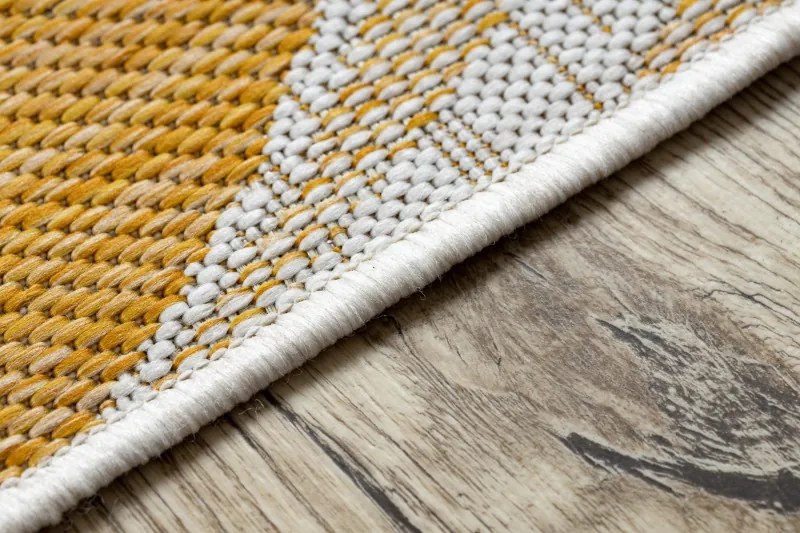 Dywany Łuszczów Kusový koberec Sion Sisal Marble 22169 ecru/yellow – na von aj na doma - 80x150 cm