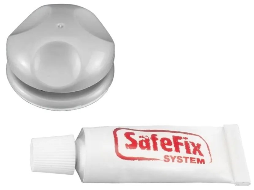 Sada 2 háčikov s lepidlom Metaltex Eureka!
